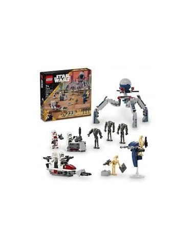 Lego star warspack de combate: soldado clon y droide de combate