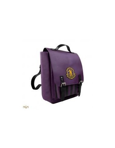 Mochila cinereplicas nevermore academy morado