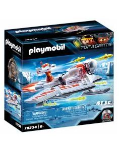 Playmobil espias spy team volador
