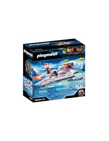 Playmobil espias spy team volador