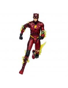 Figura mcfarlane toys dc multiverse the flash -  flash traje batman