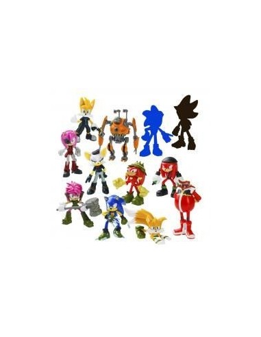 Surtido de figuras pack de 12 sonic