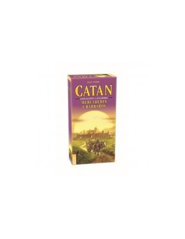 Juego de mesa devir catan mercaderes y barbaros 5 - 6 jugadores