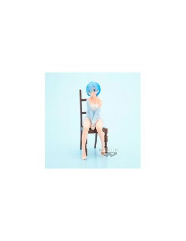 Figura banpresto re: zero starting life in another world relax time rem