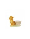 Figura decorativa enesco disney el rey leon simba huevera