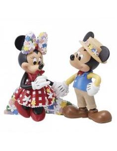 Figura enesco disney mickey y minnie botanica