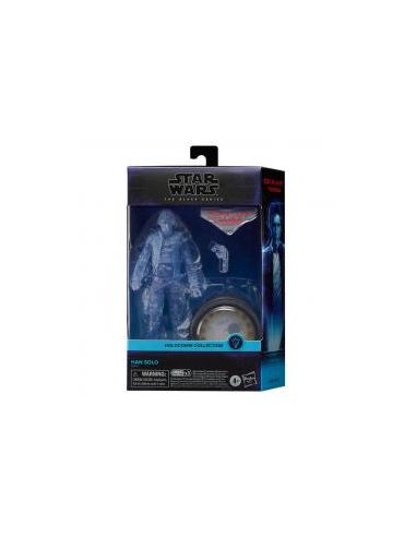 Figura hasbro star wars the black series holocomm collection han solo