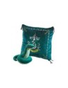 Peluche pack the noble collection harry potter serpiente mascota slytherin + cojin slytherin