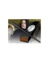 Replica the noble collection harry potter severus snape varita con caja y placa de identificacion