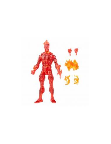 Figura hasbro antorcha humana 15 cm fantastic four marvel legends f03515l0