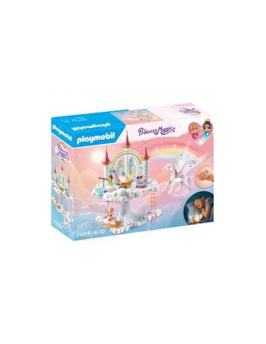 Playmobil princess magic castillo arcoiris en las nubes