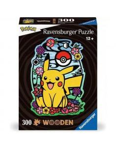 Puzzle de madera ravensburger pokemon pikachu 300 piezas