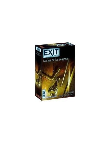 Juego de mesa devir exit 12 la casa de los enigmas