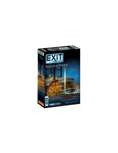 Juego de mesa exit 14 robo en el mississippi