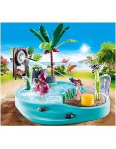 Playmobil piscina divertida con rociador de agua