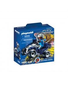 Playmobil policia -  speed quad