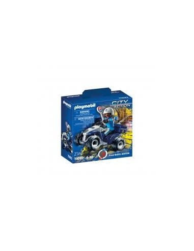 Playmobil policia -  speed quad