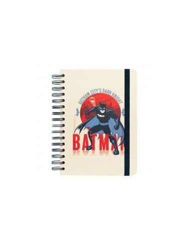Cuaderno a5 tapa forrada dc comics batman
