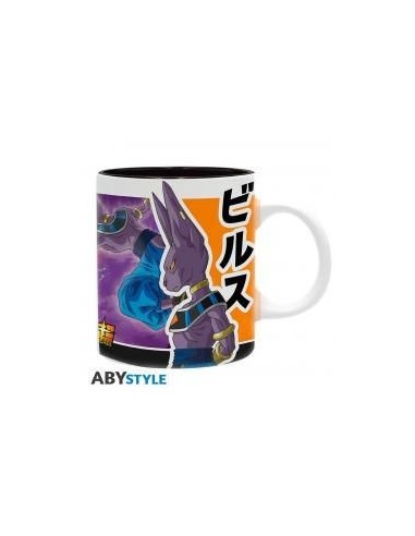 Taza abystyle dragon ball super -  beerus vs goku