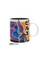 Taza abystyle dragon ball super -  beerus vs goku