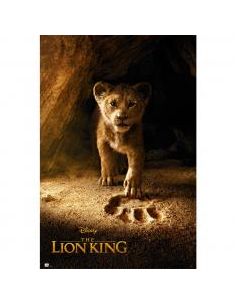 Poster disney el rey leon simba real action