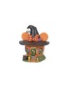 Figura decorativa enesco disney mickey & minnie minnie casa calabaza