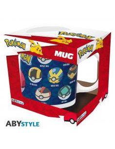 Taza abystyle pokemon -  pokeballs