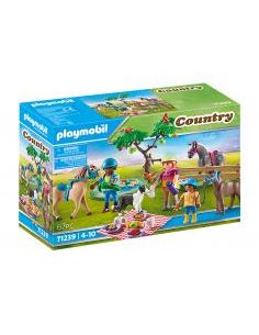 Playmobil country -  excursion picnic con caballos
