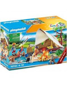 Playmobil familia de acampada