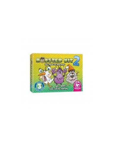 Juego de mesa monster kit 2 edad recomendada 3 años