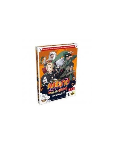 Juego de mesa naruto ninja arena sensei pack edad recomendada 10 años (ingles)