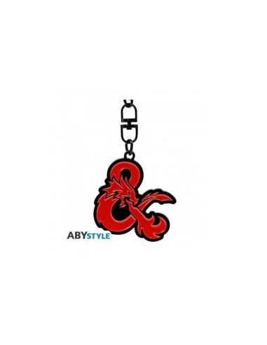 Llavero abystyle dungeon & dragons ampersand logo