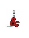 Llavero abystyle dungeon & dragons ampersand logo