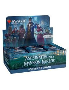 Caja de sobres magic the gathering sobres de juego asesinatos en la mansión karlov español