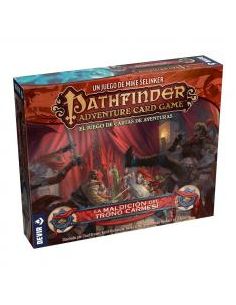 Jueo de cartas devir aventuras de panthfinder expansión la maldición del trono carmesí