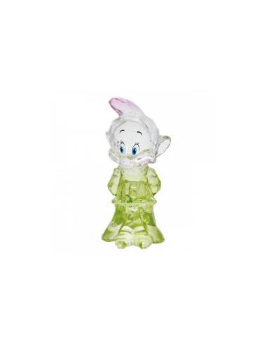 Figura enesco disney cristal blancanieves enanito dopey tontín