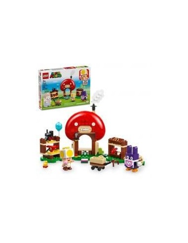 Lego super mario set de expansion: caco gazapo en la tienda de toad