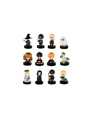 Figuras con sello harry potter s2 set 12 deluxe caja ventana 5cm