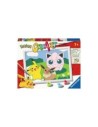 Kit para pintar con números ravensburger creart serie d pokemon: clasicos