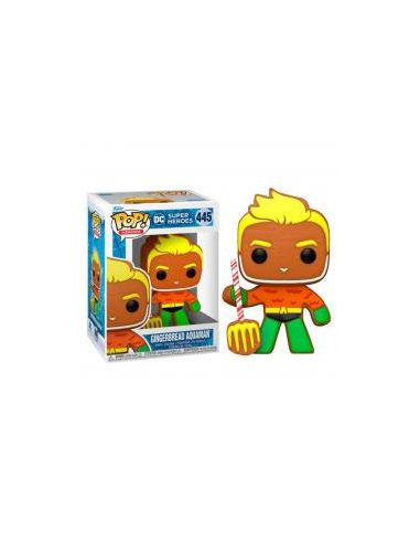 Funko pop dc comics super heroes gingerbread aquaman 64321