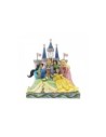 Figura decorativa eneso disney princesas en castillo