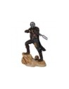 Figura diamond collection star wars the mandalorian el mandaloriano resina 1 - 7 escala premier collection limitada 3000 unidade