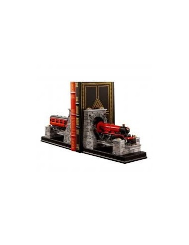 Replica the noble collection harry potter sujetalibros hogwart express en tunel