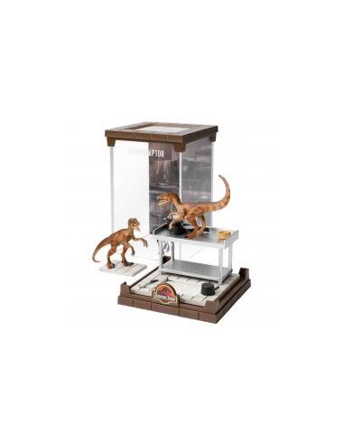 Figura the noble collection jurassic park velociraptor bendyfig diorama