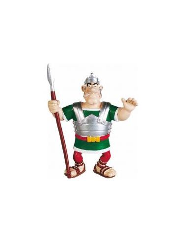 Figura plastoy asterix & obelix legionario romano con lanza pvc