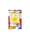 Kit para pintar con números ravensburger creart serie e pokemon: pikachu