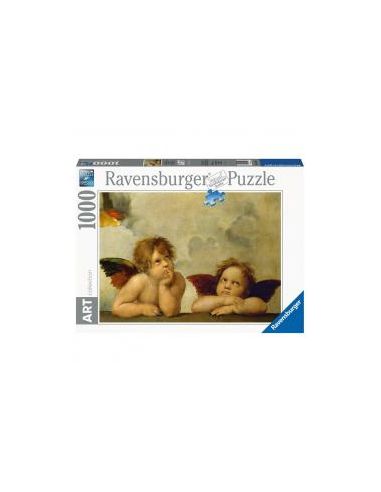 Puzzle ravensburger raffaello: cherubini 1000 piezas