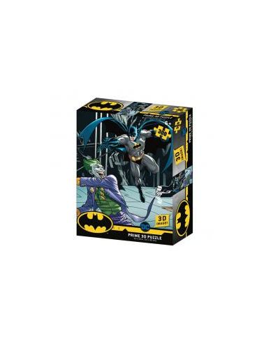 Puzzle 3d lenticular dc comics batman vs joker 300 piezas