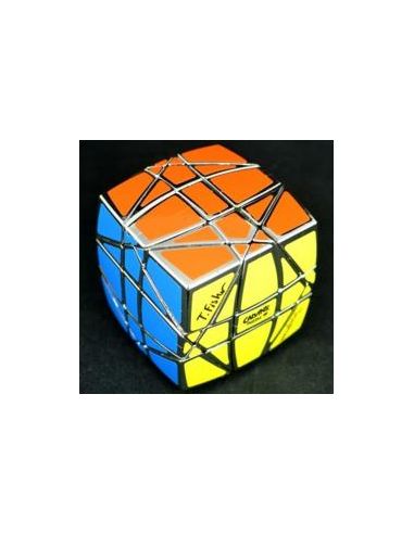 Cubo de rubik calvin's hexaminx plata