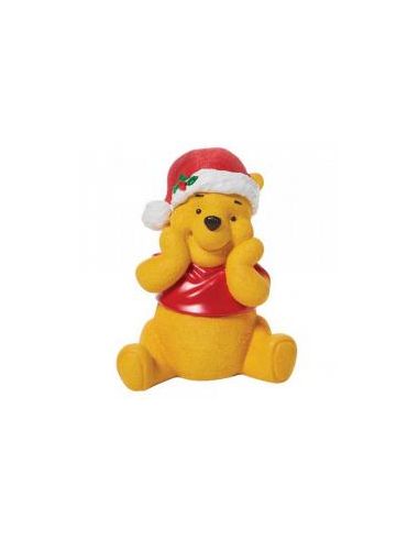 Figura enesco disney navidad winnie the pooh